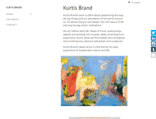 Tablet Screenshot of kurtisbrand.com